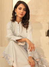 Najiazia Embroidered Lawn Suits Unstitched 3 Piece - NZ25EE ELEGANT